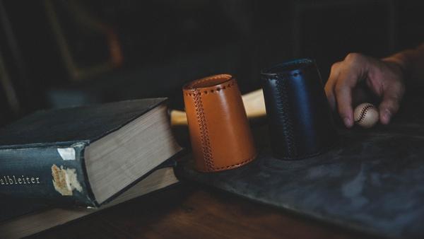 Leather Chop Cup