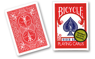 Bicycle Playing Cards (Gold Standard) – DOS ROUGES par Richard Turner