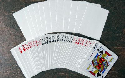 Blank Back Bicycle Cards (box color varies)