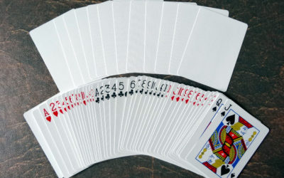 Cartes Bicycle à dos blancs