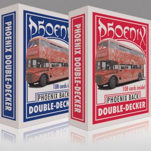 Parlour Double-Decker Red and Blue Backs