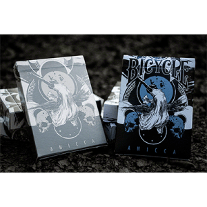 Anicca Deck (bleu métallique) par Card Experiment