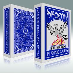 Phoenix Deck Standard Poker size and blue back