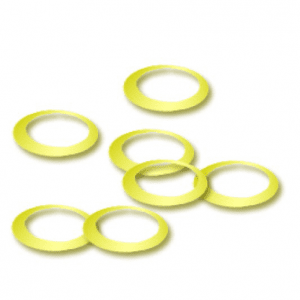 Elastiques de rechange pour Flipper coins & Folding coins - (25 par paquet)