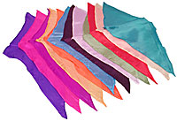 12" (20 X 62 cm open) Diamond Cut Silks