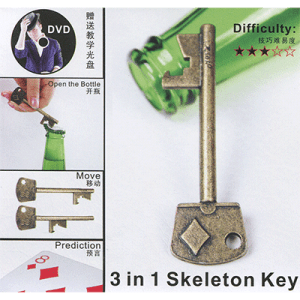 Skeleton Key with mini DVD
