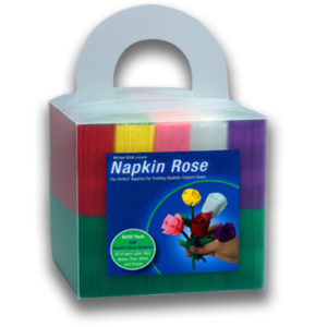 Napkin Rose Cube par Michael Mode
