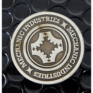 Full Dollar Coin (Gun Metal Grey) by Mechanic Industries