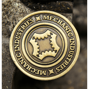 Pièce d'un Dollar (Bronze) par Mechanic Industries