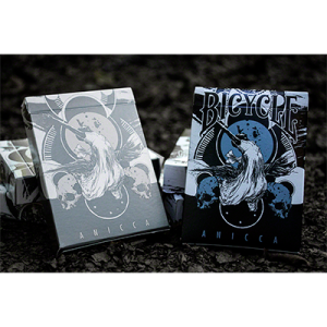 Anicca Deck (bleu métallique) par Card Experiment